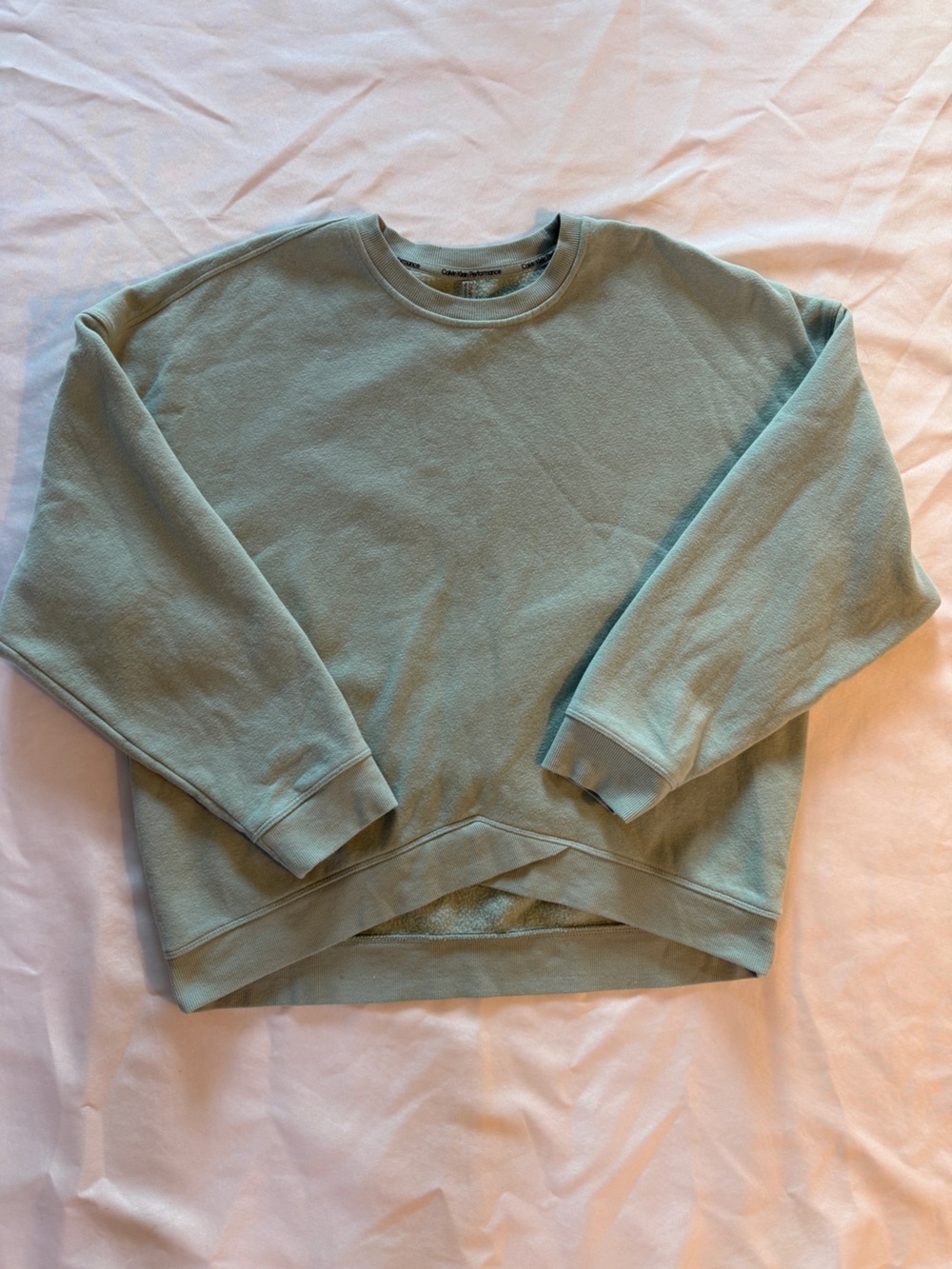 Calvin Klein Performance Sage Green Crewneck Sweatshirt XL